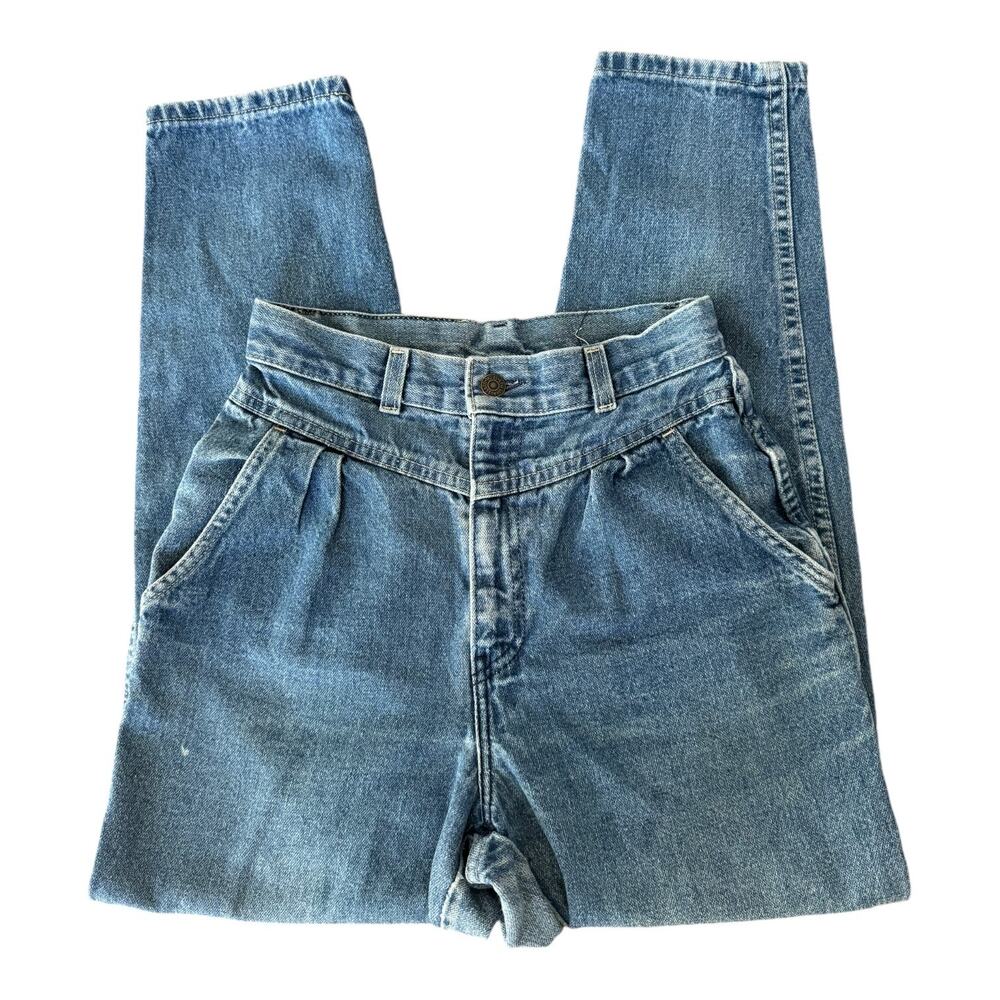 1980s Levi’s High Waisted Tapered Mom Jeans Medium Wash XS/S